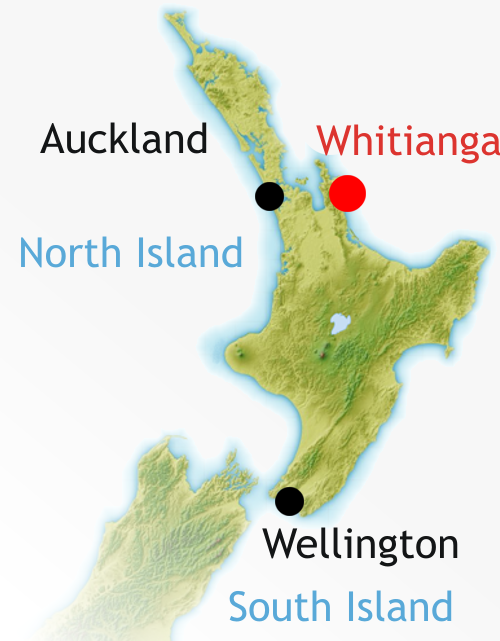 Coromandel map